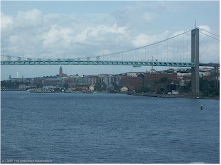 einfahrt in den hafen von gteborg, S