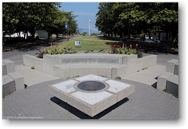 w. robert wyman plaza auf dem campus der university of british columbia (UBC), vancouver, CAN
