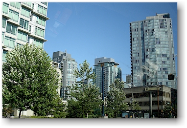 im stadtzentrum von vancouver, CAN