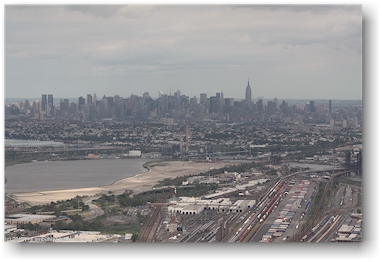 blick auf manhattan, new york, USA