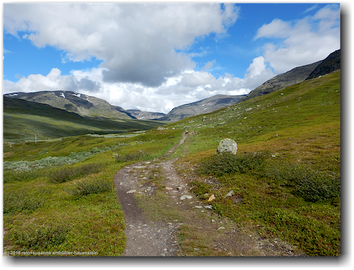 kungsleden im tal des vaester syterbaecken