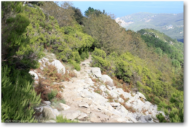 wanderweg am monte capanne