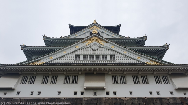 dach des schloss osaka