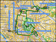 karte der fussmaersche in kanazawa