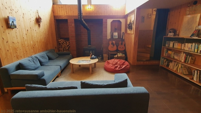 aufenthaltsraum im raicho onsen inn in norikura