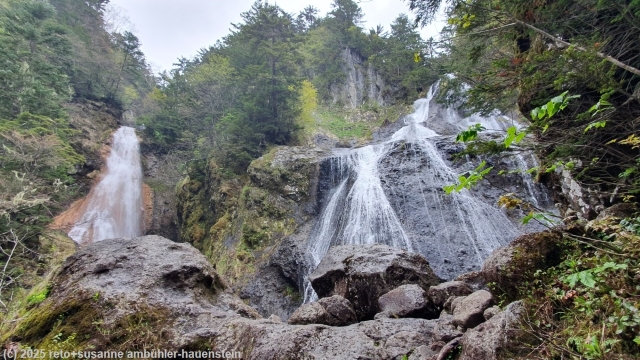 sanbondaki falls am ende des kamoshikanomichi in norikura