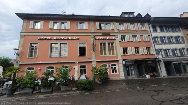 hotel rotes haus in brugg