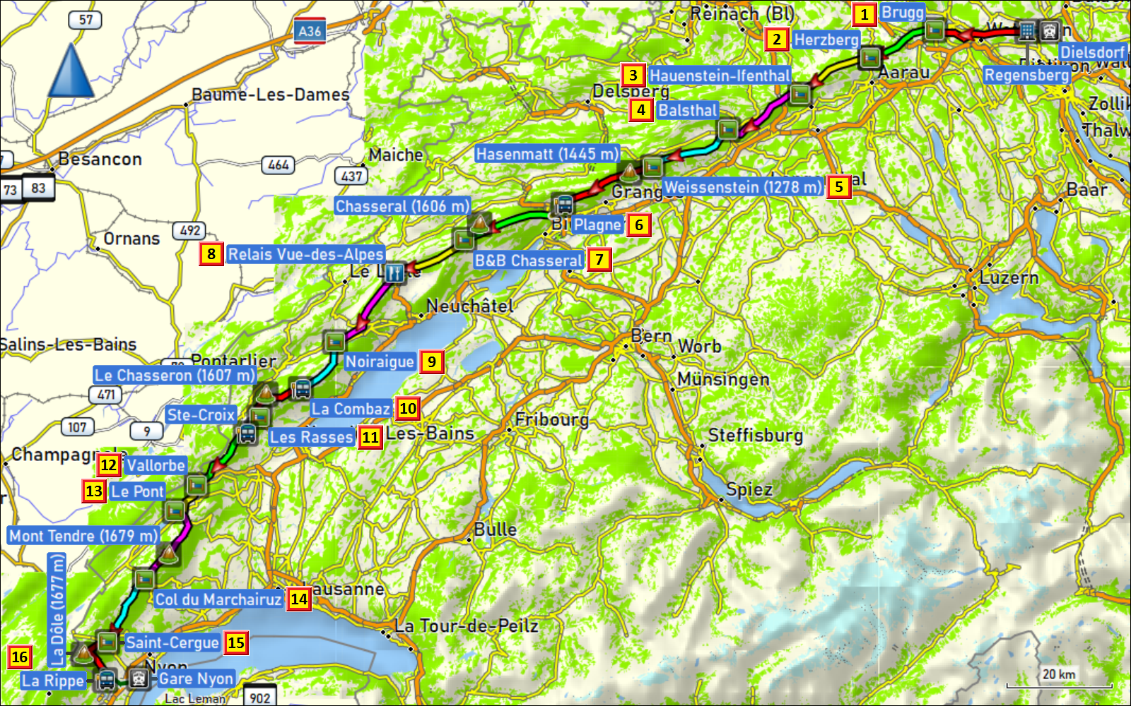hin- und rueckflug sowie uebernachtungsorte in finnland