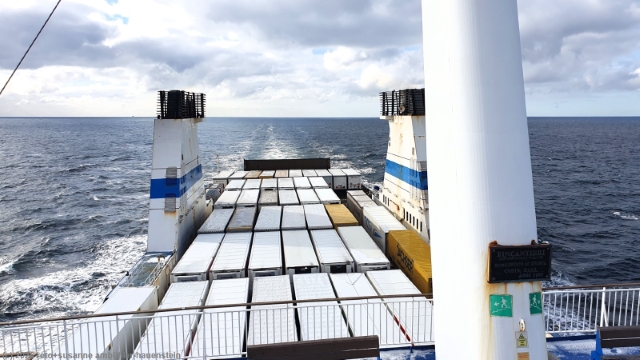 unterwegs mit der finnlady auf der ostsee bei winterlichen temperaturen