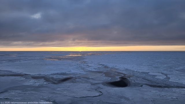zugefrorener golf von finnland