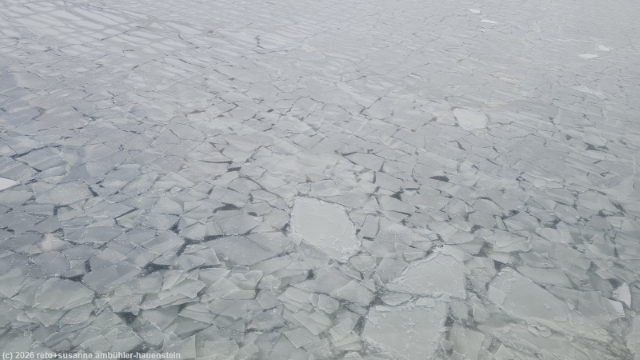 eisschollen im golf von finnland