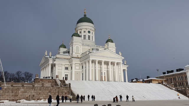 tuomiokirkko im stadtzentrum von helsinki