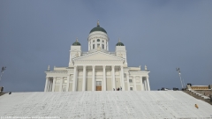 tuomiokirkko im stadtzentrum von helsinki