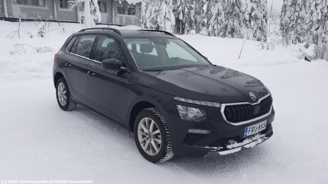 unser mietwagen skoda kamiq