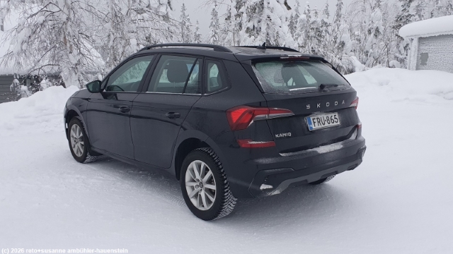 unser mietwagen skoda kamiq