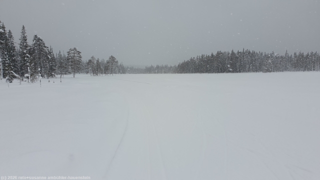 loipe ahmatuvan latu im syoete nationalpark