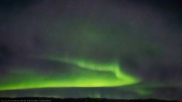 polarlichter ueber dem hossanlahti beim camping hossan lumo