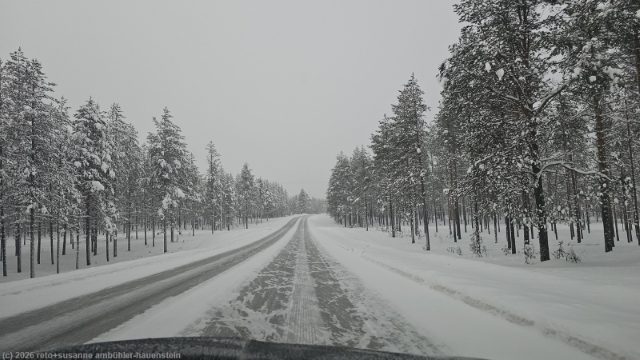 strasse 81 zwischen kuusamo und posio