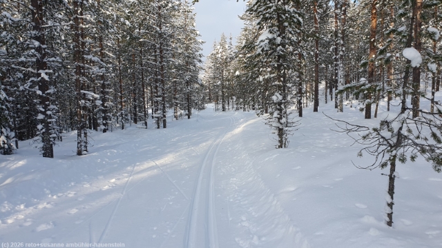 loipe kirintoevaara himmerki yhdyslatu beim holiday village himmerki bei posio