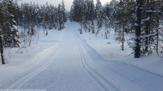 loipe ruuhitunturi-poropuisto-sallatunturi bei sallatunturi