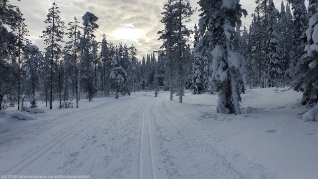 loipe ruuhitunturi-poropuisto-sallatunturi bei sallatunturi