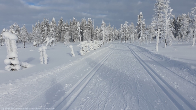 loipe ruuhitunturi-poropuisto-sallatunturi bei sallatunturi
