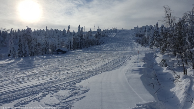 skipiste itae bei sallatunturi