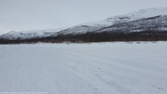 abiskojaurestuga am suedwestlichen ende des abiskojaure