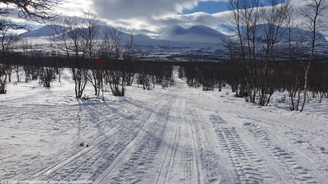 winterweg beim rastplatz apelsintallen